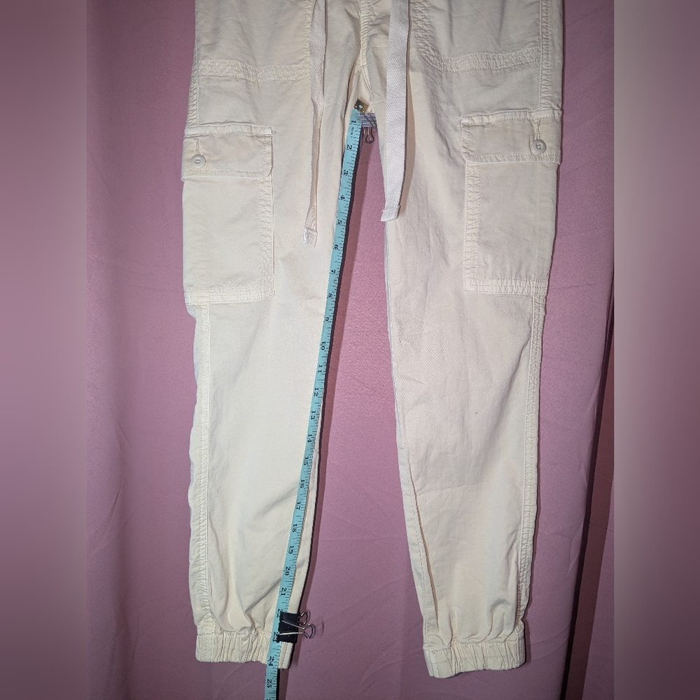 AMERICAN EAGLE Drawstring Cargo Pants 0 Short NWT - Picture 6 of 13